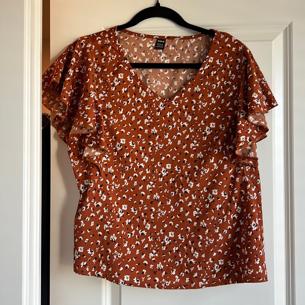 Shein Floral Dress Top